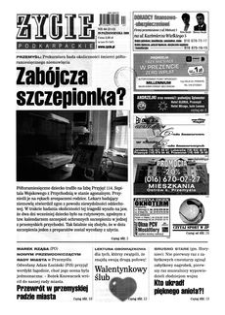 Życie Podkarpackie. 2008, nr 44 (2112) (29 października)