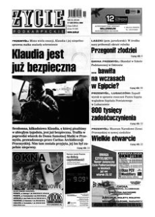 Życie Podkarpackie. 2008, nr 51 (2119) (17 grudnia)