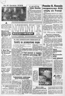 Nowiny Rzeszowskie : organ KW Polskiej Zjednoczonej Partii Robotniczej. 1966, nr 285-310 (grudzień)