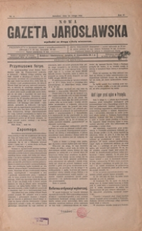 Nowa Gazeta Jarosławska. 1914, R. 4, nr 4-15
