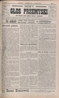 Nowy Głos Przemyski : pismo poświęcone sprawom społecznym, politycznym i ekonomicznym. 1907, R. 5, nr 43-46 (sierpień)