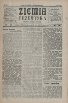 Ziemia Przemyska. 1921, R. 7, nr 40-44 (październik)