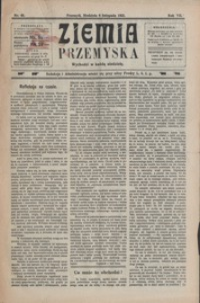 Ziemia Przemyska. 1921, R. 7, nr 45-48 (listopad)