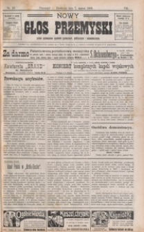 Nowy Głos Przemyski : pismo poświęcone sprawom społecznym, politycznym i ekonomicznym. 1909, R. 8, nr 10, 12-13 (marzec)
