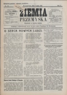 Ziemia Przemyska. 1924, R. 10, nr 18-22 (maj)
