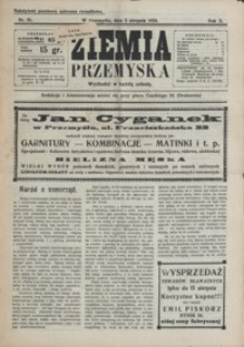 Ziemia Przemyska. 1924, R. 10, nr 31-35 (sierpień)