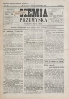 Ziemia Przemyska. 1924, R. 10, nr 40-43 (październik)