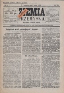 Ziemia Przemyska. 1926, R. 12, nr 6-9 (luty)