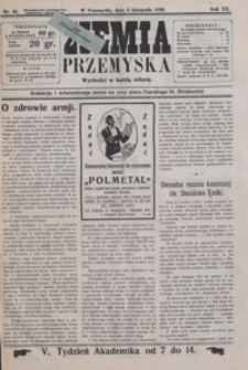 Ziemia Przemyska. 1926, R. 12, nr 45-48 (listopad)