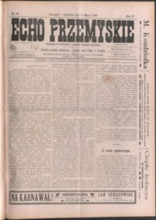 Echo Przemyskie : organ Stronnictwa Katolicko-Narodowego. 1897, R. 2, nr 18-25 (marzec)
