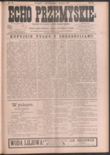 Echo Przemyskie : organ Stronnictwa Katolicko-Narodowego. 1897, R. 2, nr 61-69 (sierpień)