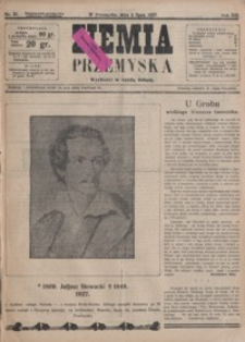 Ziemia Przemyska. 1927, R. 13, nr 27-31 (lipiec)