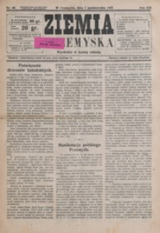 Ziemia Przemyska. 1927, R. 13, nr 40-44 (październik)