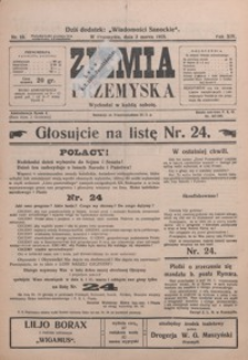 Ziemia Przemyska. 1928, R. 14, nr 10-14 (marzec)