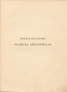 Album jubileuszowe Henryka Sienkiewicza