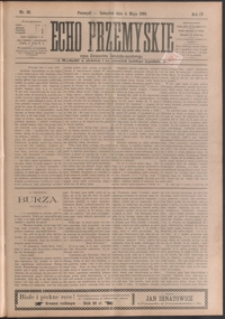 Echo Przemyskie : organ Stronnictwa Katolicko-Narodowego. 1899, R. 4, nr 36-43 (maj)