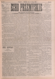 Echo Przemyskie : organ Stronnictwa Katolicko-Narodowego. 1901, R. 6, nr 10-17 (luty)