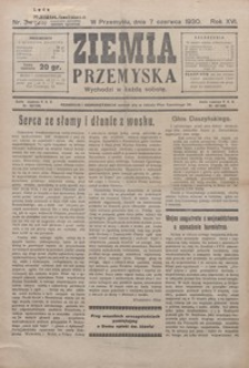 Ziemia Przemyska. 1930, R. 16, nr 34-37 (czerwiec)