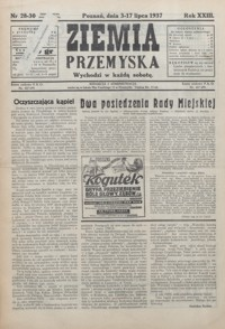 Ziemia Przemyska. 1937, R. 23, 28-32 (lipiec)