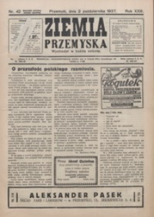 Ziemia Przemyska. 1937, R. 23, 42-46 (październik)