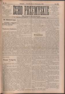 Echo Przemyskie : organ Stronnictwa Katolicko-Narodowego. 1902, R. 7, nr 79-87 (październik)