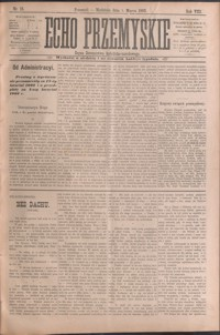 Echo Przemyskie : organ Stronnictwa Katolicko-Narodowego. 1903, R. 8, nr 18-26 (marzec)