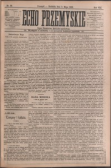 Echo Przemyskie : organ Stronnictwa Katolicko-Narodowego. 1903, R. 8, nr 36-44 (maj)