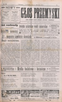 Nowy Głos Przemyski : pismo poświęcone sprawom społecznym, politycznym i ekonomicznym. 1910, R. 9, nr 36-39 (wrzesień)