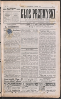 Nowy Głos Przemyski : pismo poświęcone sprawom społecznym, politycznym i ekonomicznym. 1911, R. 10, nr 10-13 (marzec)