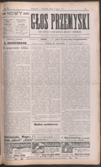 Nowy Głos Przemyski : pismo poświęcone sprawom społecznym, politycznym i ekonomicznym. 1911, R. 10, nr 30-34 (lipiec)