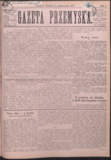 Gazeta Przemyska. 1887, R. 1, nr 19-23 (październik)