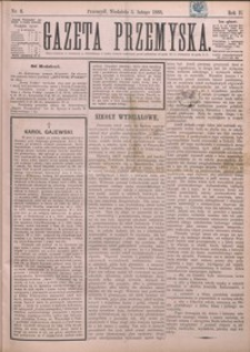 Gazeta Przemyska. 1888, R. 2, nr 6-9 (luty)