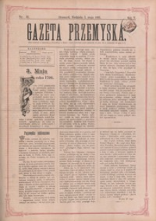 Gazeta Przemyska. 1891, R. 5, nr 36-42, 44 (maj)