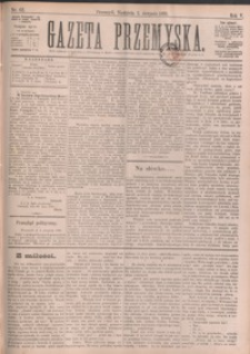 Gazeta Przemyska. 1891, R. 5, nr 62-70 (sierpień)