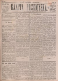 Gazeta Przemyska. 1893, R. 7, nr 62-70 (sierpień)