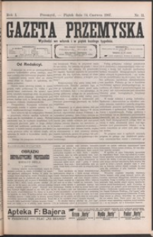 Gazeta Przemyska. 1907, R. 1, nr 11-15 (czerwiec)
