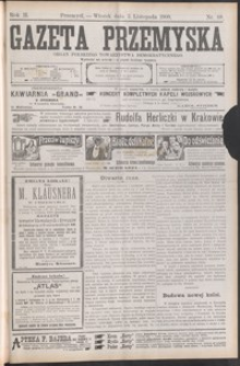 Gazeta Przemyska : organ Polskiego Towarzystwa Demokratycznego. 1908, R. 2, nr 88-95 (listopad)