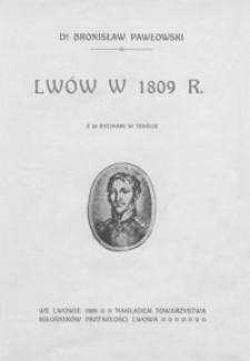Lwów w 1809 r.