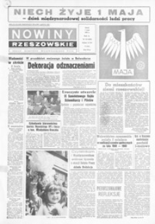 Nowiny Rzeszowskie : organ KW Polskiej Zjednoczonej Partii Robotniczej. 1970, nr 118-148 (maj)