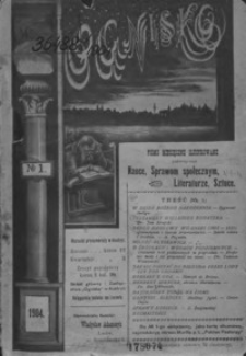 Ognisko : pismo miesięczne ilustrowane, poświęcone nauce, sprawom społecznym, literaturze, sztuce. 1904, nr 1-4