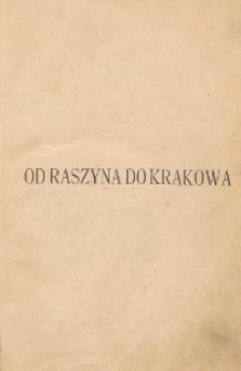 Od Raszyna do Krakowa