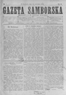 Gazeta Samborska. 1896, R. 3, nr 1-16