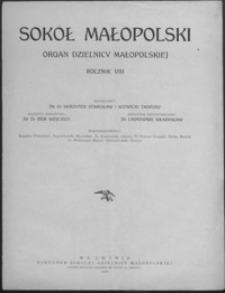 Sokół Małopolski : organ Dzielnicy Małopolskiej. 1938, R. 8, nr 1-3