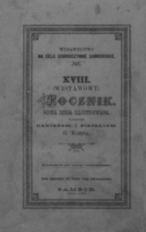 Rocznik Samborski : nowa serja illustrowana : wydawnictwo na cele dobroczynne samborskie. 1894-1895, R. 18