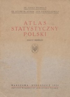 Atlas statystyczny Polski. Z. 1