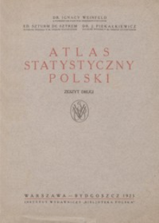 Atlas statystyczny Polski. Z. 2