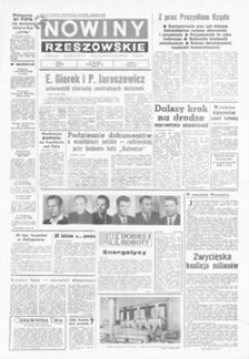 Nowiny Rzeszowskie : organ KW Polskiej Zjednoczonej Partii Robotniczej. 1973, nr 240-257, 259-269 (wrzesień)