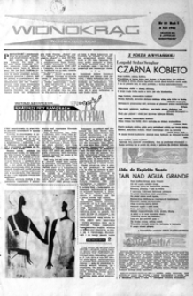 Widnokrąg : tygodnik kulturalny. 1961, R. 1, nr 10 (3 grudnia)