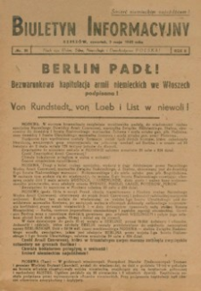 Biuletyn Informacyjny 1945, R. 2, nr 51