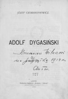 Adolf Dygasiński
